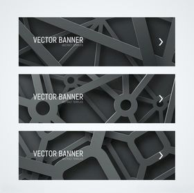 几何形状网页设计模板