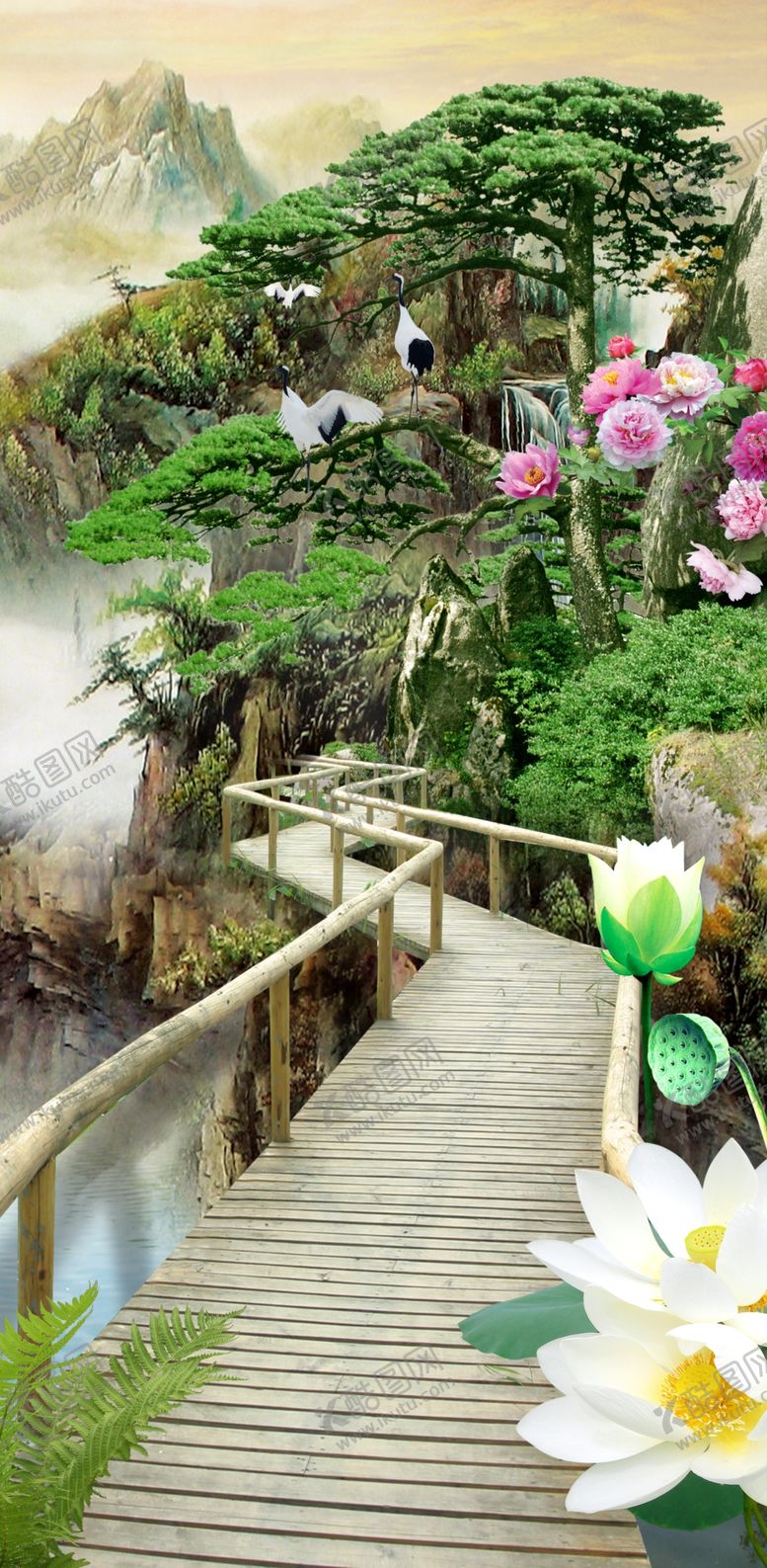 编号：62256309191236421790【酷图网】源文件下载-水墨山水画