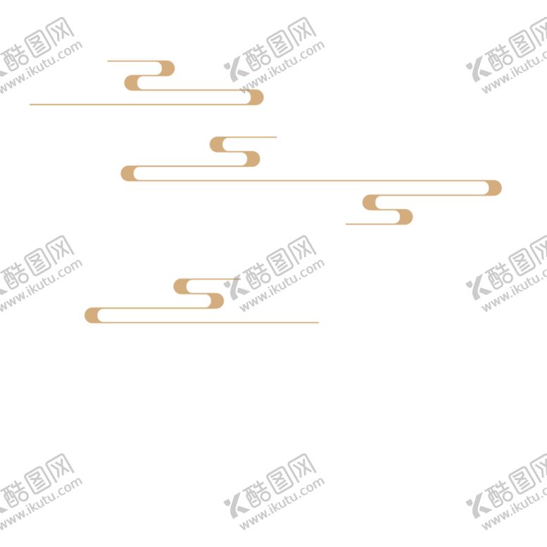 编号：95338606281612595220【酷图网】源文件下载-金色云纹