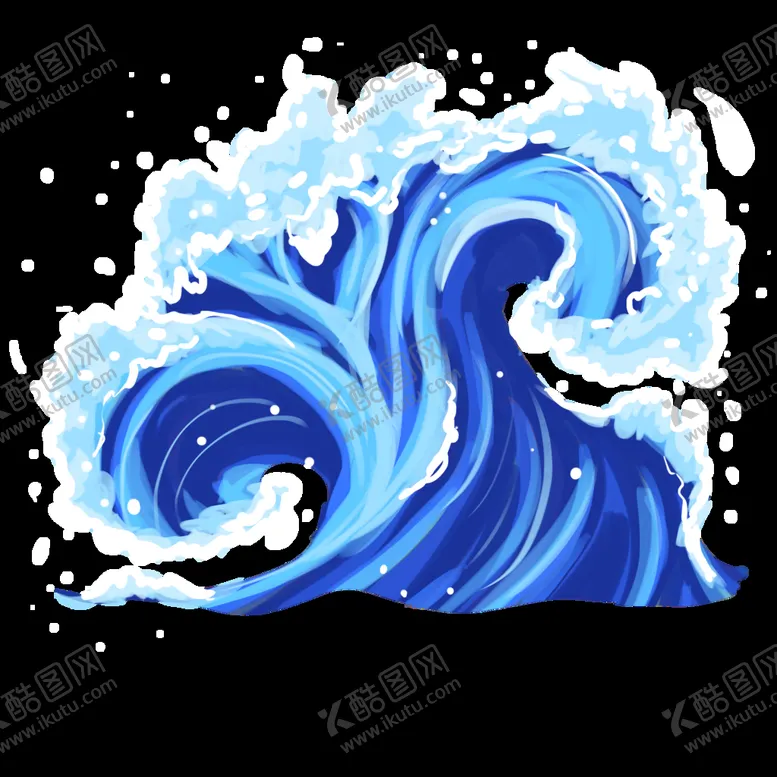 编号：97364510221042577572【酷图网】源文件下载-海浪  激流  海水  