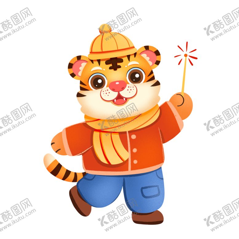 编号：67578401270927028388【酷图网】源文件下载-放烟花老虎