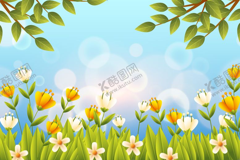 编号：91235211251600515031【酷图网】源文件下载-花卉背景