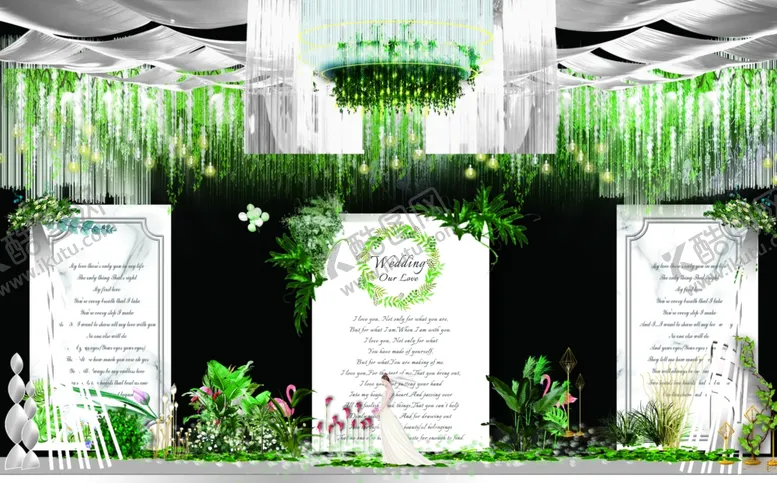 编号：43690409090551231048【酷图网】源文件下载-白色主题婚礼