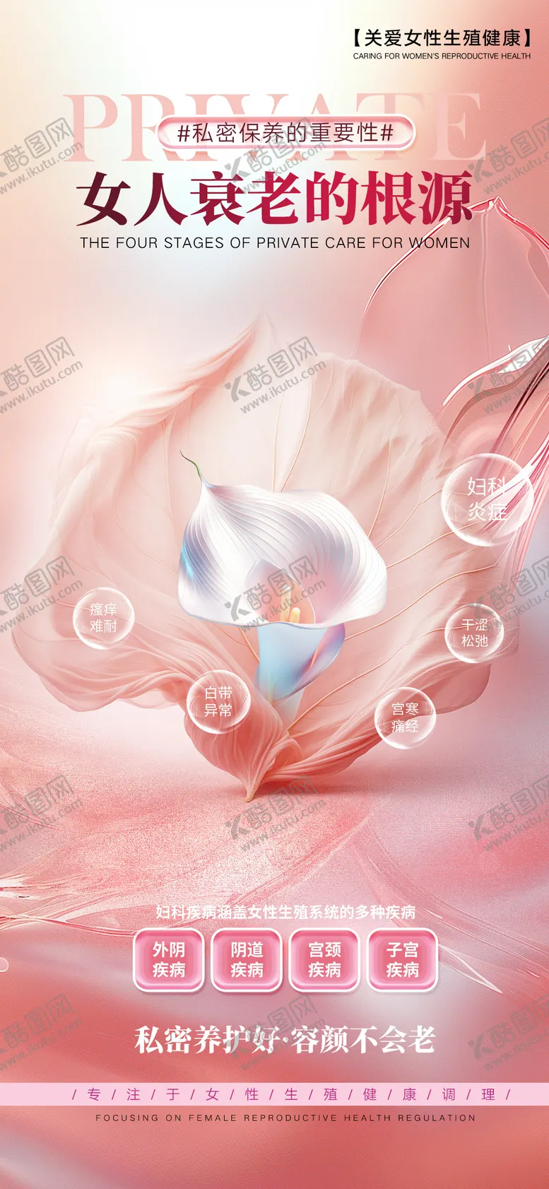 编号：54400206160136577853【酷图网】源文件下载-医美私密促销海报