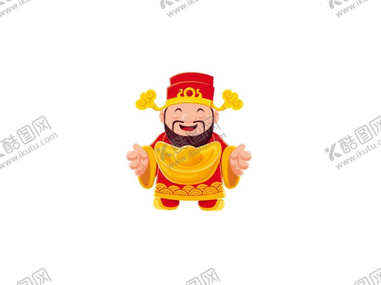 编号：30243810032237523366【酷图网】源文件下载-财神爷