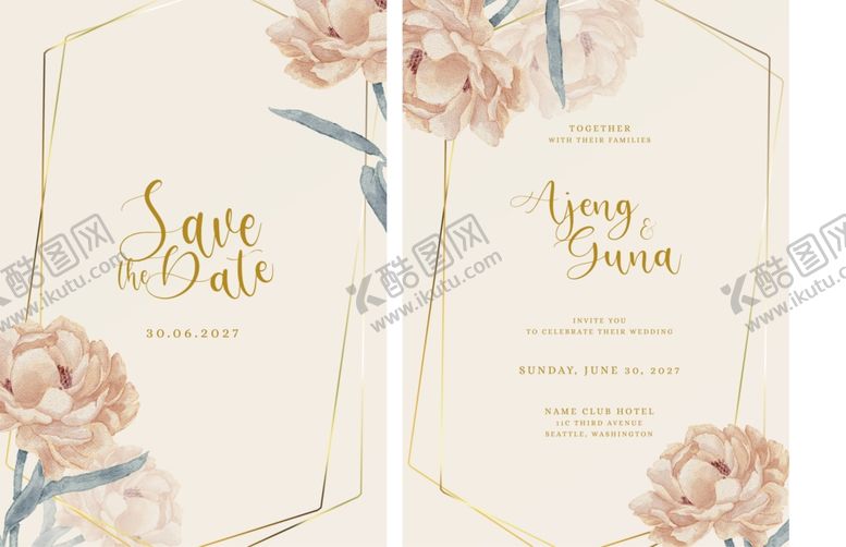 编号：63981810051449355846【酷图网】源文件下载-清新花卉贺卡