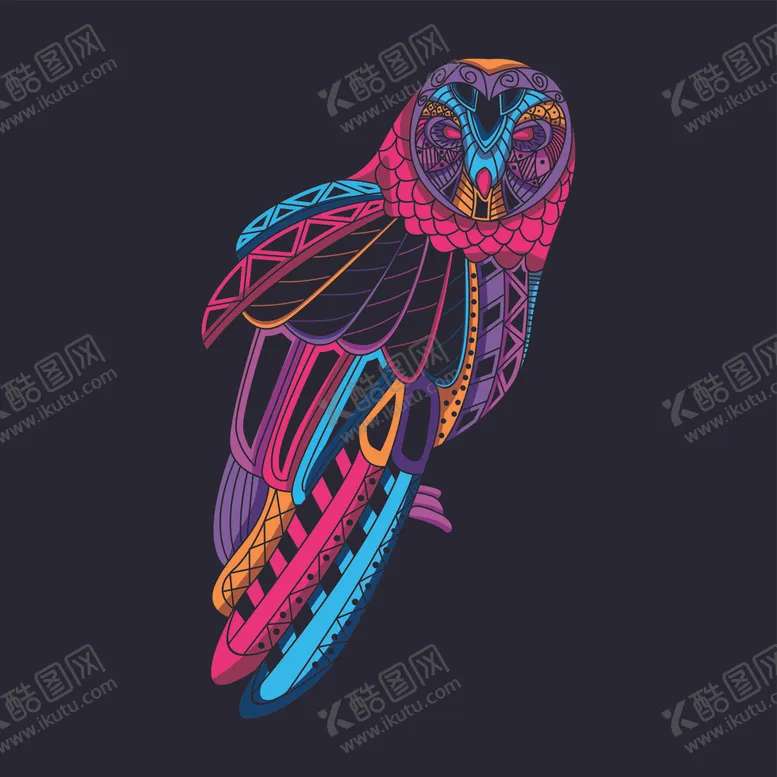 编号：64664606271749351288【酷图网】源文件下载-动物插画