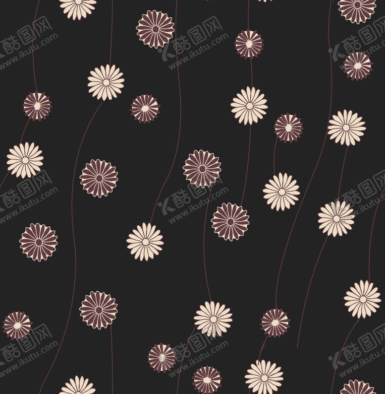 编号：68019110301953587429【酷图网】源文件下载-卡通碎花小野花