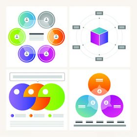 多彩商务信息图表集合