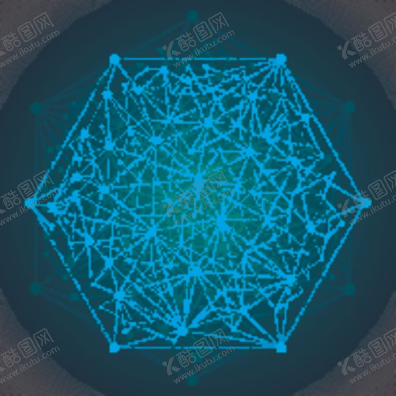编号：94317510251501443125【酷图网】源文件下载-创意矢量数据概念关联线图