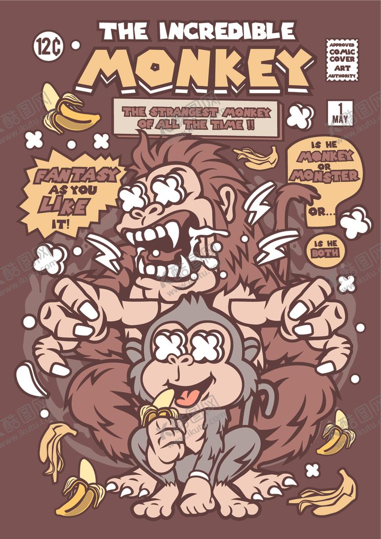 编号：64976210281633173525【酷图网】源文件下载-嘻哈创意卡通印花图案