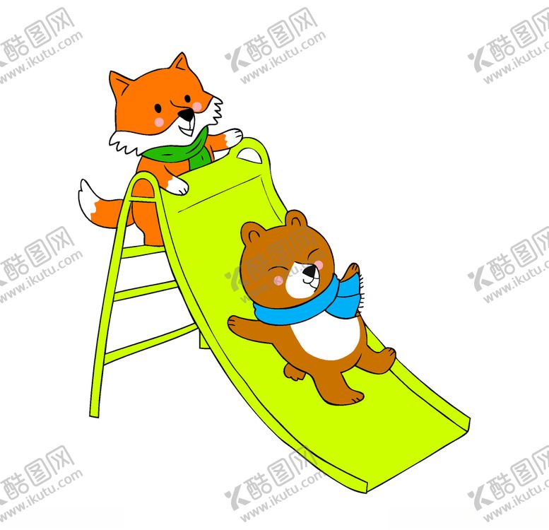编号：21989104211314361147【酷图网】源文件下载-卡通狐狸插画