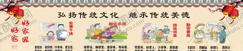 编号：99018104221148196201【酷图网】源文件下载-移风易俗展板