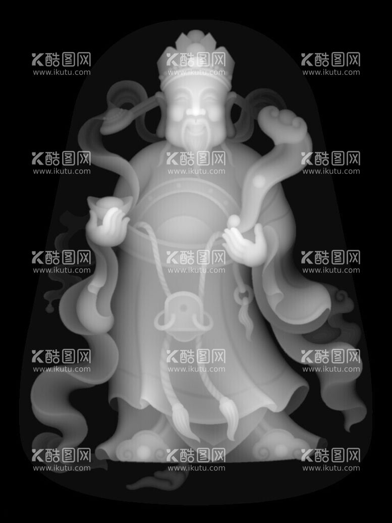 编号：96098612230824485055【酷图网】源文件下载-如意财神图