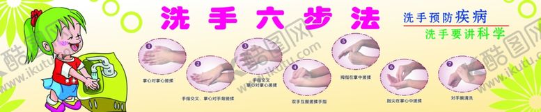 编号：89153810230159532737【酷图网】源文件下载-七步洗手法