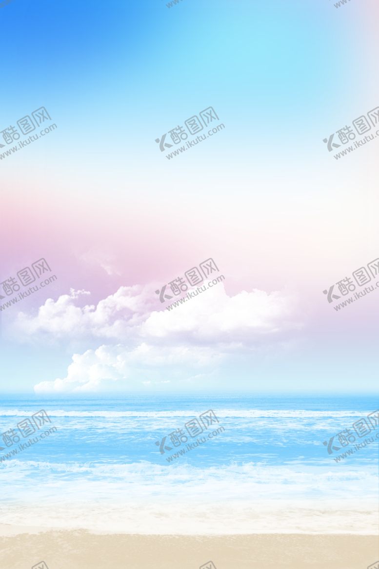 编号：55664909161843579664【酷图网】源文件下载-大海蓝天背景
