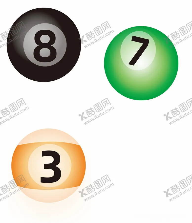 编号：29670802282026268364【酷图网】源文件下载-台球