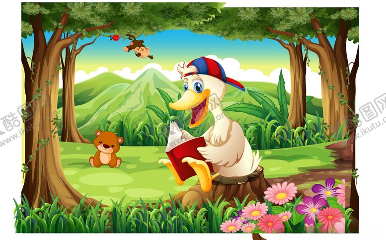 编号：23411809260158582210【酷图网】源文件下载-读书场景