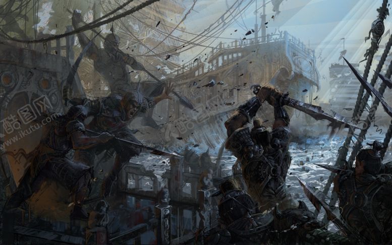 编号：11307809260035411290【酷图网】源文件下载-大气仙侠魔幻场景插画