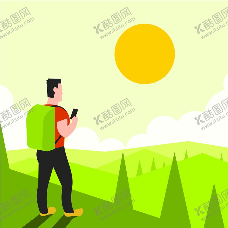编号：17854609282251177685【酷图网】源文件下载-人物插画 