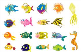 海洋生物集合