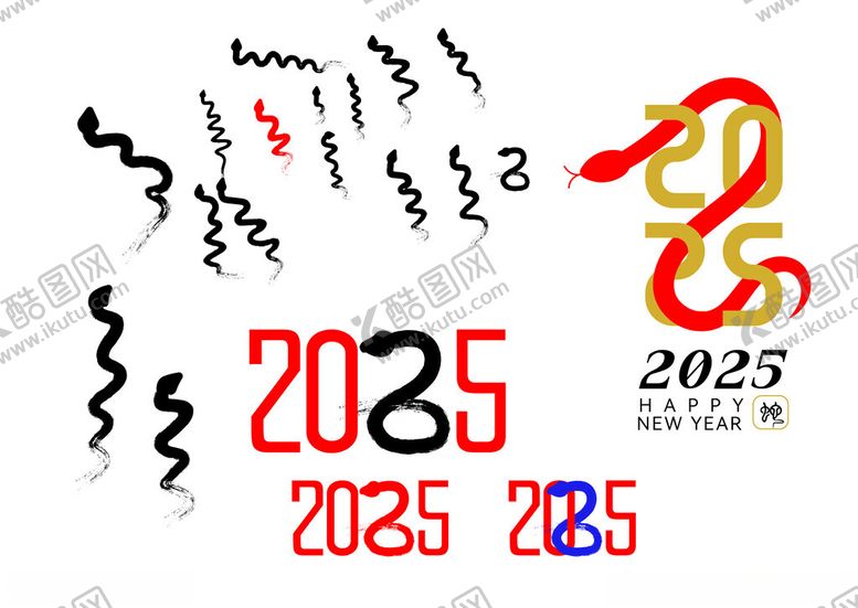 编号：23947502250504304837【酷图网】源文件下载-2025蛇剪影