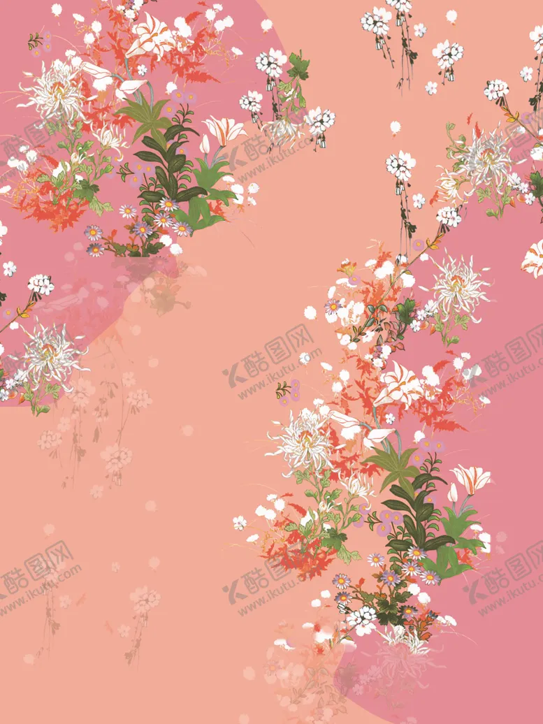 编号：89805104060429474934【酷图网】源文件下载-手绘定位花