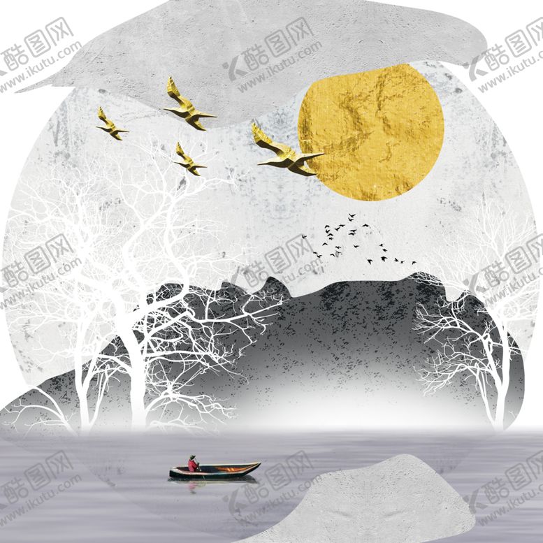 编号：90604206300259573401【酷图网】源文件下载-中国山水装饰画
