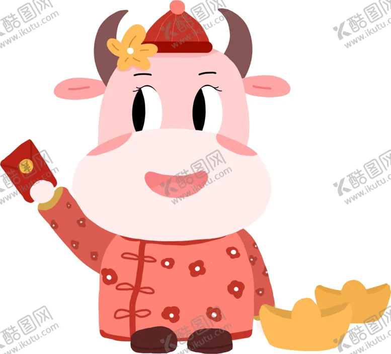 编号：19028306301729535983【酷图网】源文件下载-卡通牛年