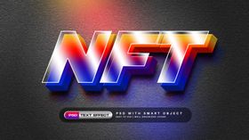 nft透明立体LOGO