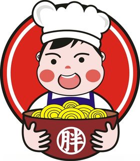 胖娃厨师LOGO