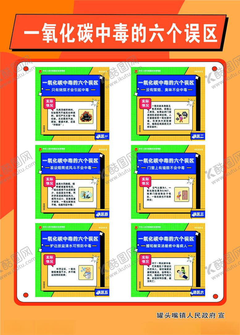 编号：55757912010731555910【酷图网】源文件下载-预防一氧化碳中毒