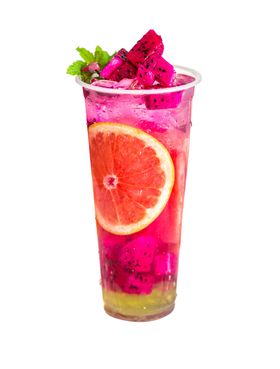 西柚柚子茶水果茶