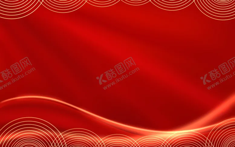 编号：66572711261551563678【酷图网】源文件下载-红色年会背景