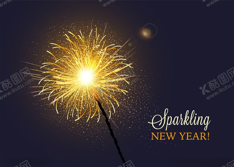 编号：98494309262254373305【酷图网】源文件下载-新年烟花