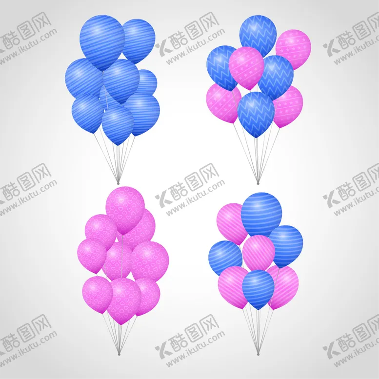编号：37298710311059112306【酷图网】源文件下载-卡通气球