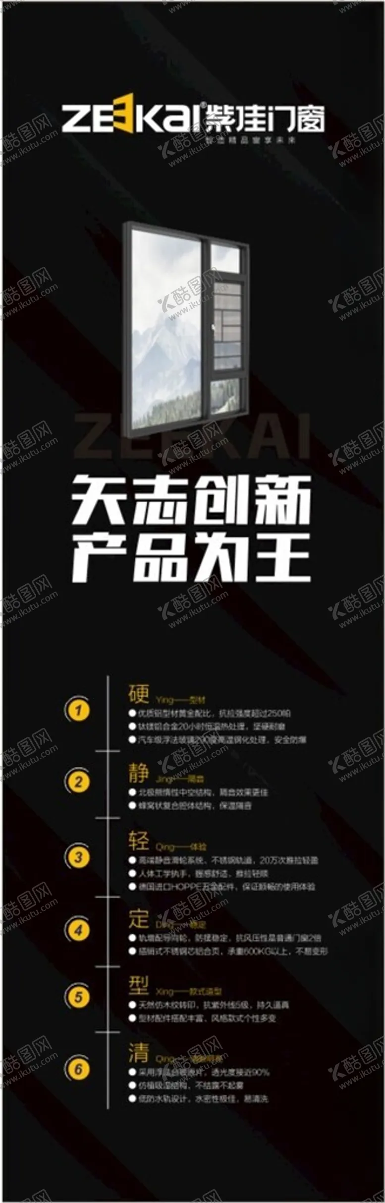 编号：38793502180349106466【酷图网】源文件下载-门窗海报