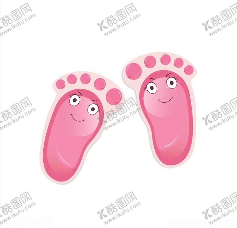 编号：65802107130443165252【酷图网】源文件下载-卡通脚丫