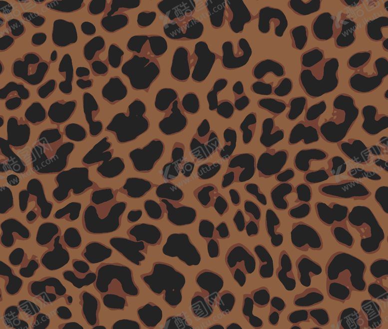 编号：62810904162233176017【酷图网】源文件下载-豹纹图案纹理背景