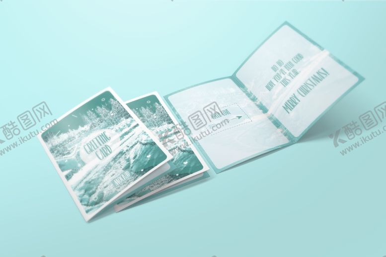 编号：23275607041414379314【酷图网】源文件下载-贺卡样机