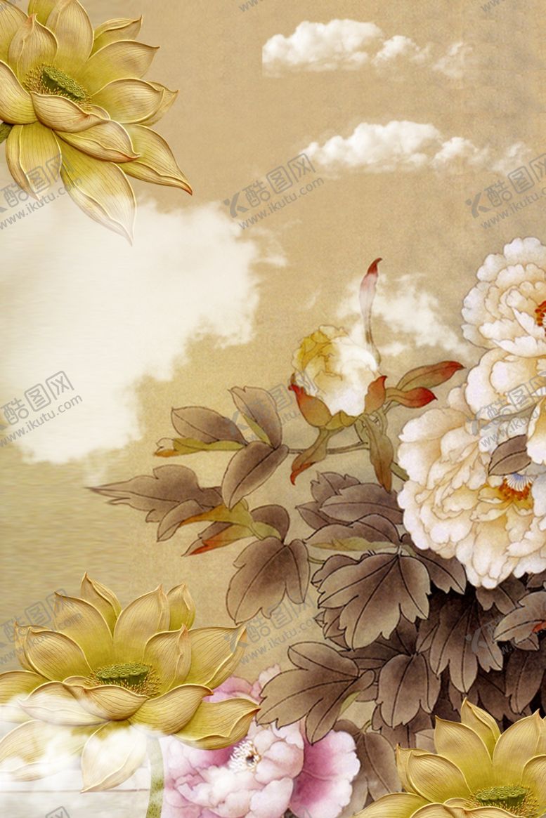 编号：32477009250505255744【酷图网】源文件下载-富贵花开
