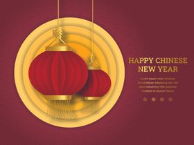 中国新年背景