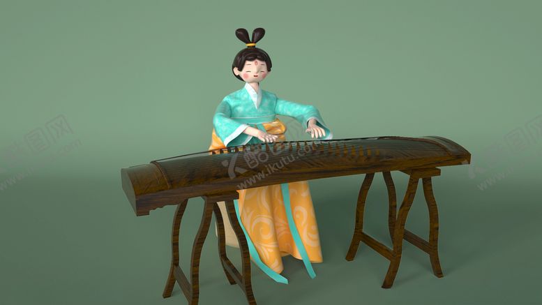 编号：80836401130612074830【酷图网】源文件下载-C4D模型仕女