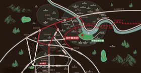地产区位图