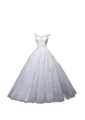 婚纱礼服白色门头
