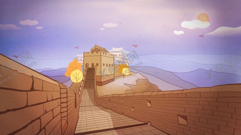 编号：96713909182041365073【酷图网】源文件下载-中国风建筑插画