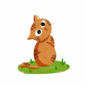 可爱猫咪插画