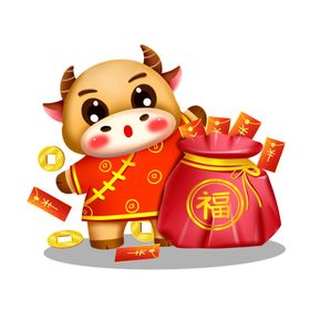 牛卡通形象(222)