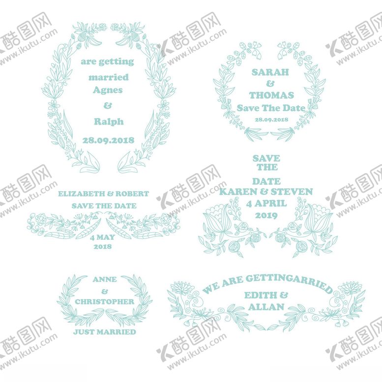 编号：49750301241319527463【酷图网】源文件下载-婚礼装饰花纹