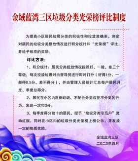 紫色海报制度背景CDR